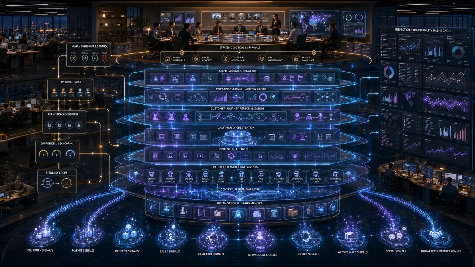 Machine Knowledge Layer — illustration